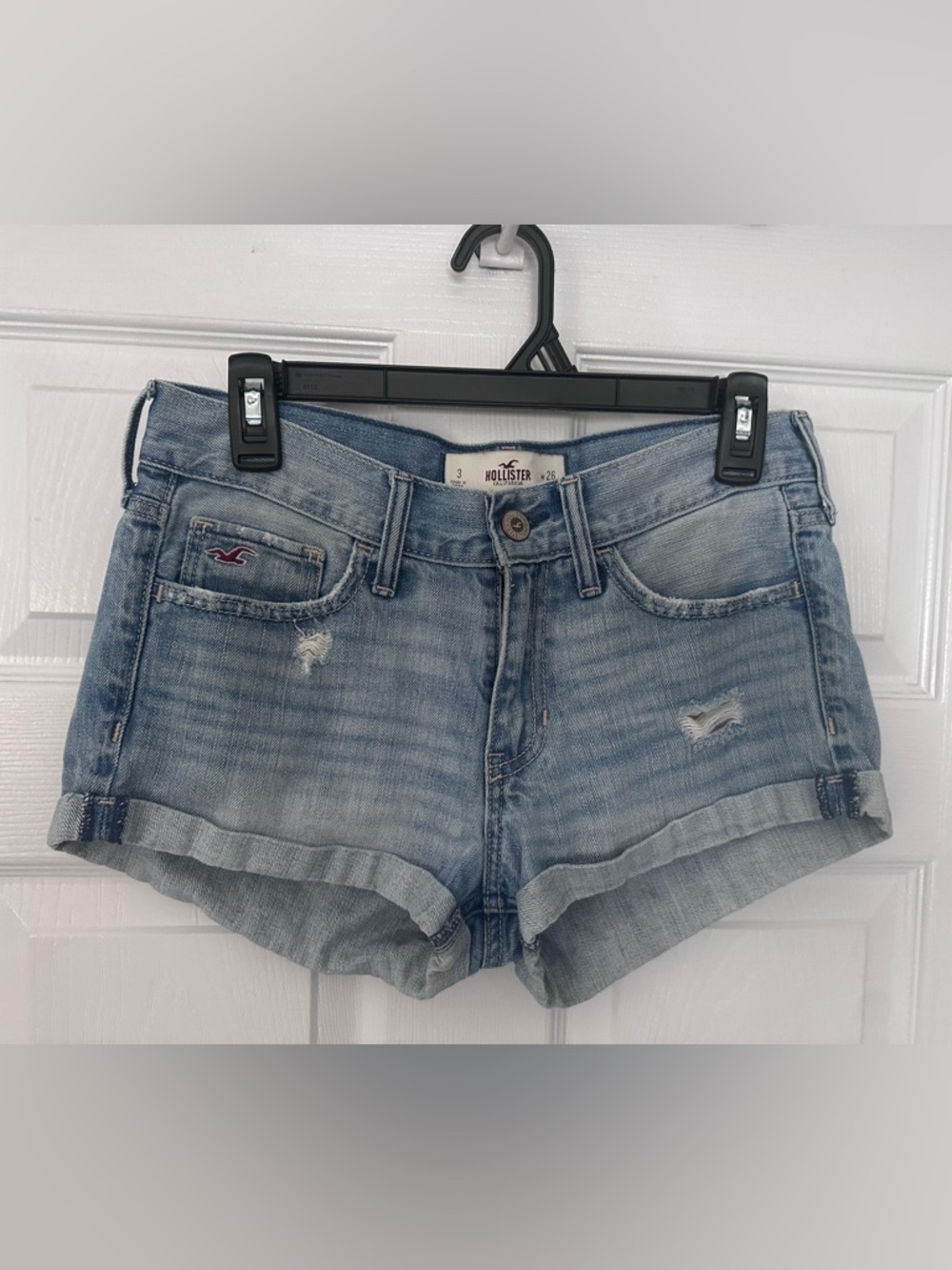 Hollister 90’s jean shorts